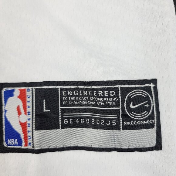 Nike Men's White Black Los Angeles Clippers City Edition NBA Athletic Jersey L - Picture 5 of 6